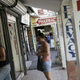 Photo of pharmacy storefronts in Nogales, Mexico